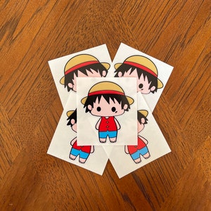 One Piece Luffy waterproof sticker