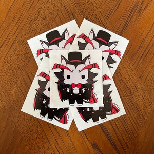 Hazbin Hotel Husk waterproof sticker