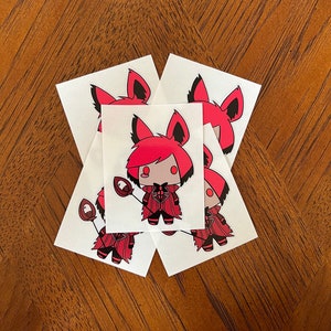 Hazbin Hotel Alastor waterproof sticker