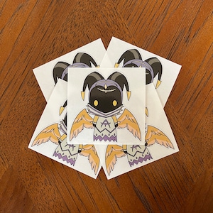 Hazbin Hotel Adam waterproof sticker