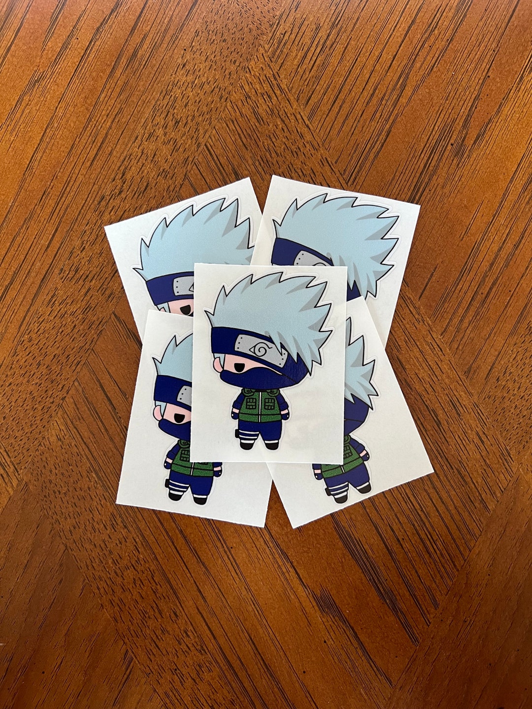 Naruto Kakashi Waterproof Sticker - Etsy
