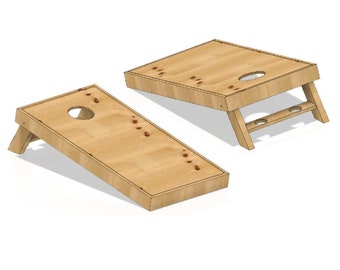 Plans de construction : lames cornhole haut de gamme