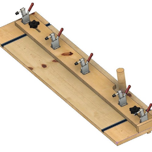 Build Plans Table Saw Tapering/jointing Jig Etsy