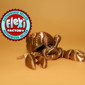 3D Printed Articulated Fidget Hermit Crab | Color Changing Available | - Multiple Colors and Sizes!