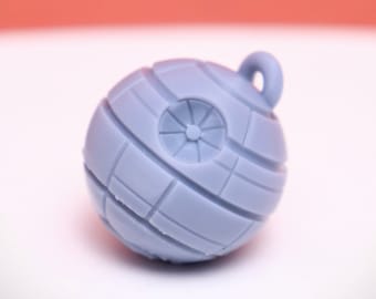 Death Star Realistic Model | Star Wars Keychain | Resin 3D print |