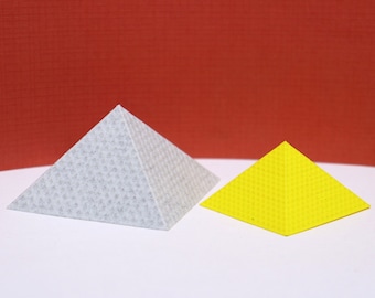 Mini pirámide del Louvre impresa en 3D: ¡varios colores y tamaños!