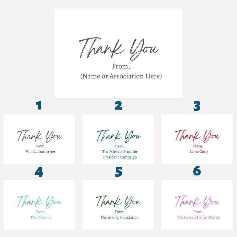 Thank You Gift Custom Popcorn Bags Business Client Charity Etsy