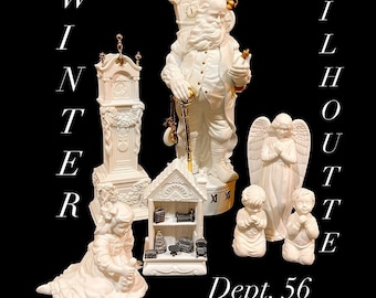 St. Nicholas Square Clock Tower: Holiday Village Decor With