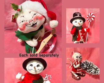 Vintage Annalee Christmas Doll: Handmade Festive Figurine