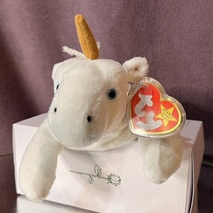 Ty Beanie Baby MYSTIC the Unicorn MWMTMQ 4/3 ©1993 Collectible Plush Toy