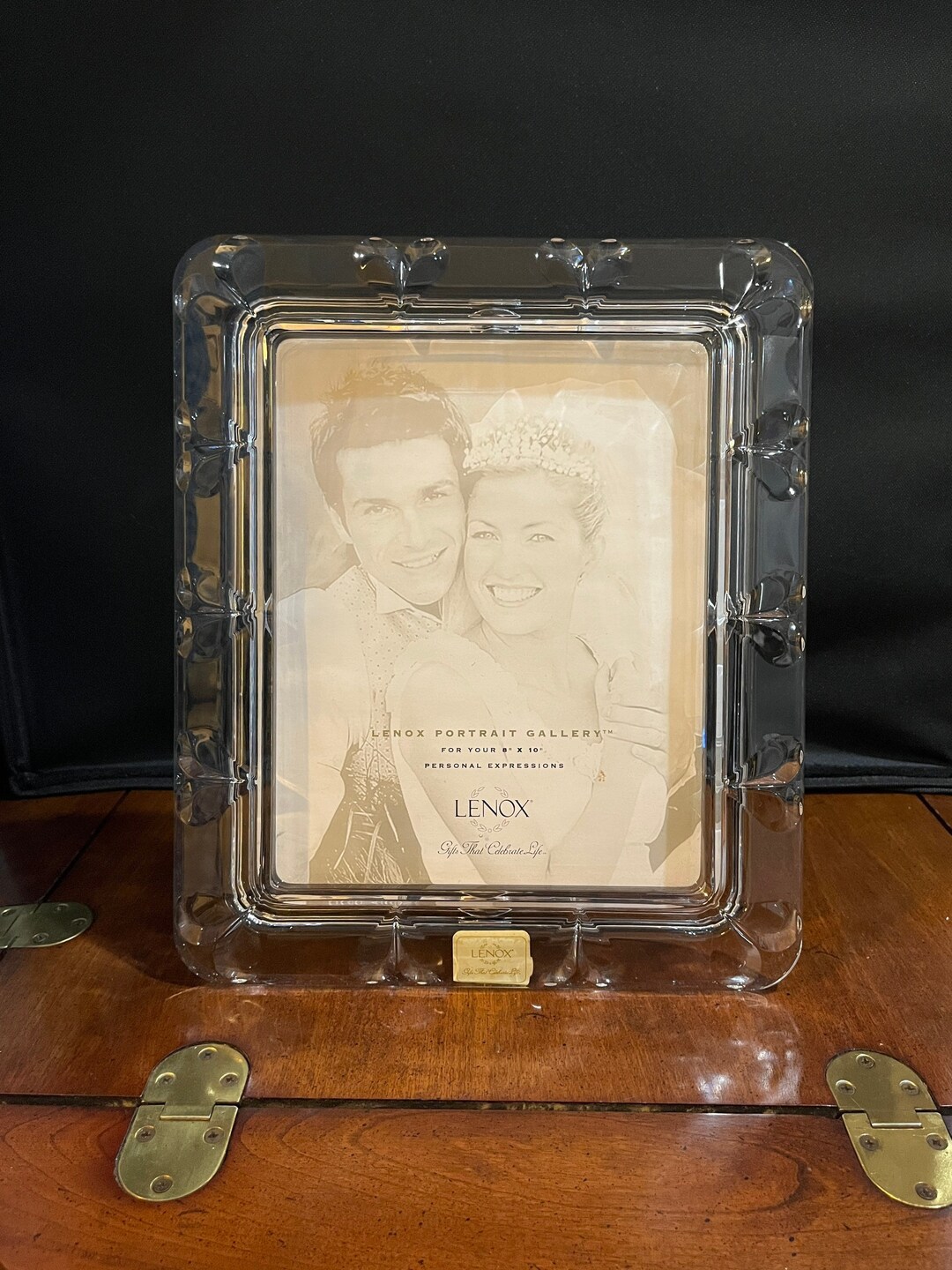 NEW Lenox Crystal Picture Frame Personal Expressions 8 X 10 Etsy