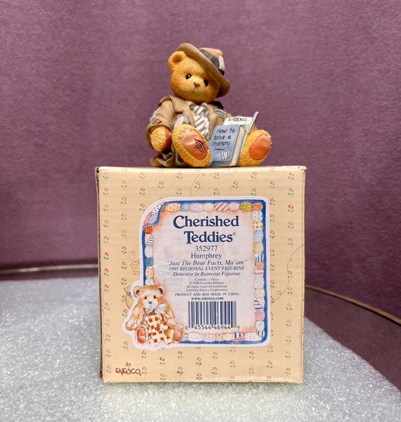 Cherished Teddies 4001937 Rainy Days 振り子 Vintage Cherished Teddies Figurine | 0000820 A Sunny Treat