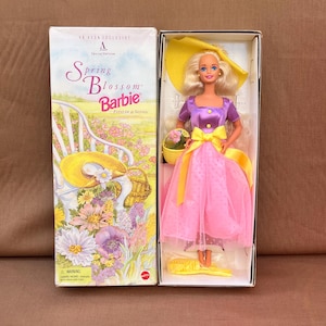 NEW 1995 Barbie Doll Avon Spring Blossom Mattel Collectible Toy, Barbie Doll Vintage, Barbie Easter Spring Special Edition Doll Collector