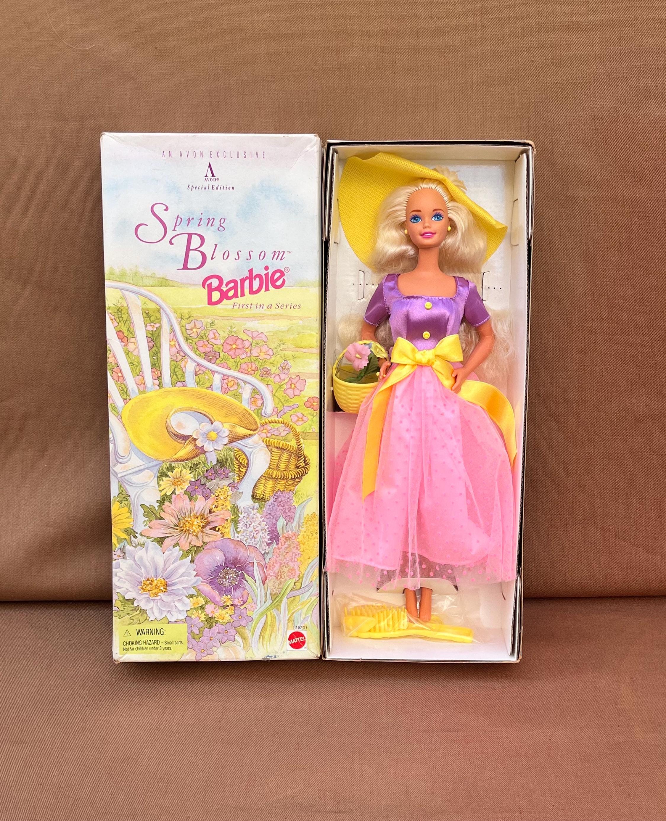1995 Avon Spring Blossom Barbie Doll: Special Edition Collectible