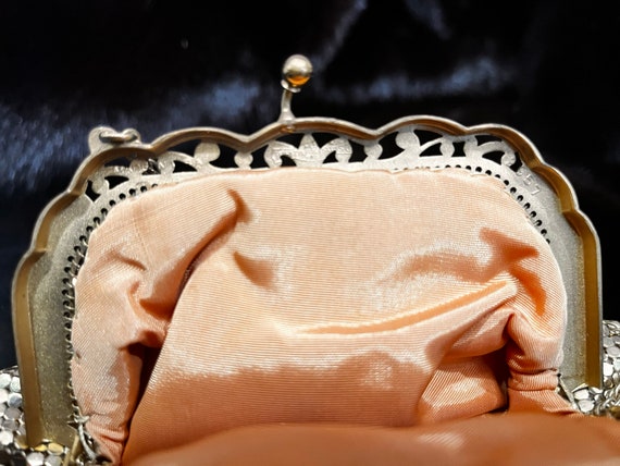 Whiting and Davis Clutch Gold Mesh Mini, Whiting … - image 7