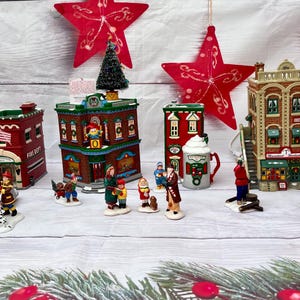 Department 56 Firehouse Christmas Village, Dept 56 Holiday Collection, Lighted Snow Village Holiday Decor, Collectible Seasonal Decorations