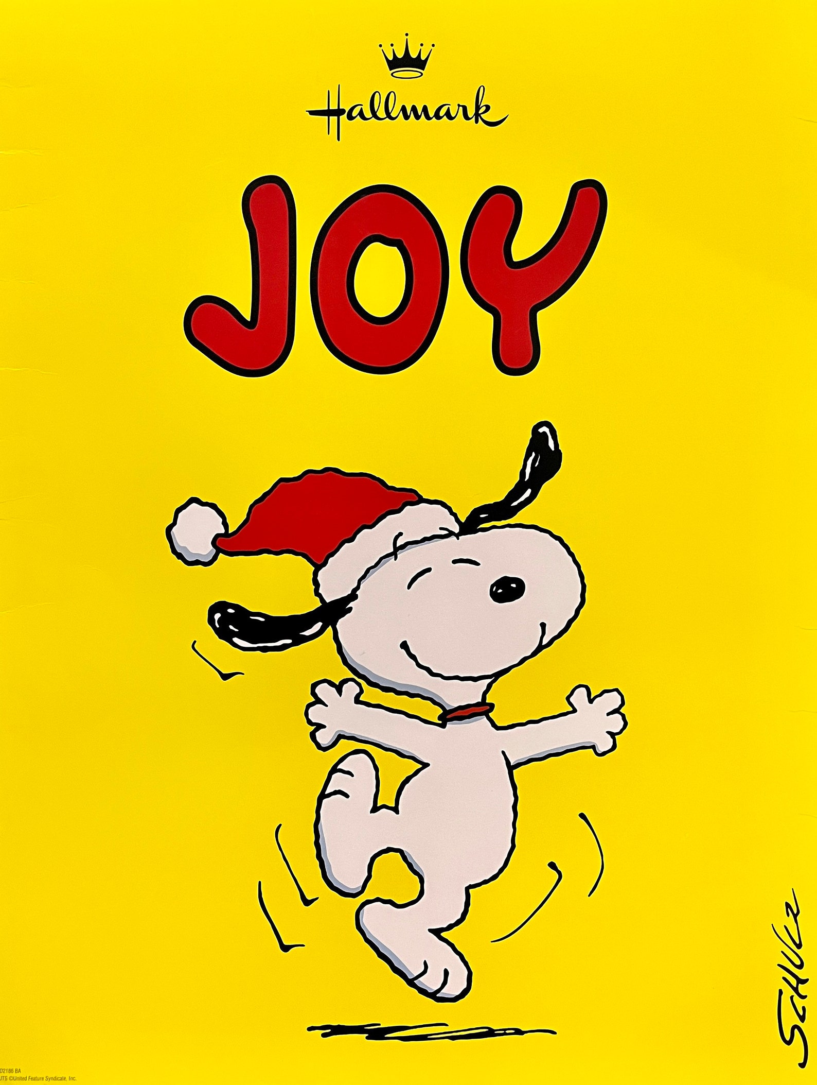 Peanuts Gang Large Christmas Posters Peanuts Hallmark Cards - Etsy
