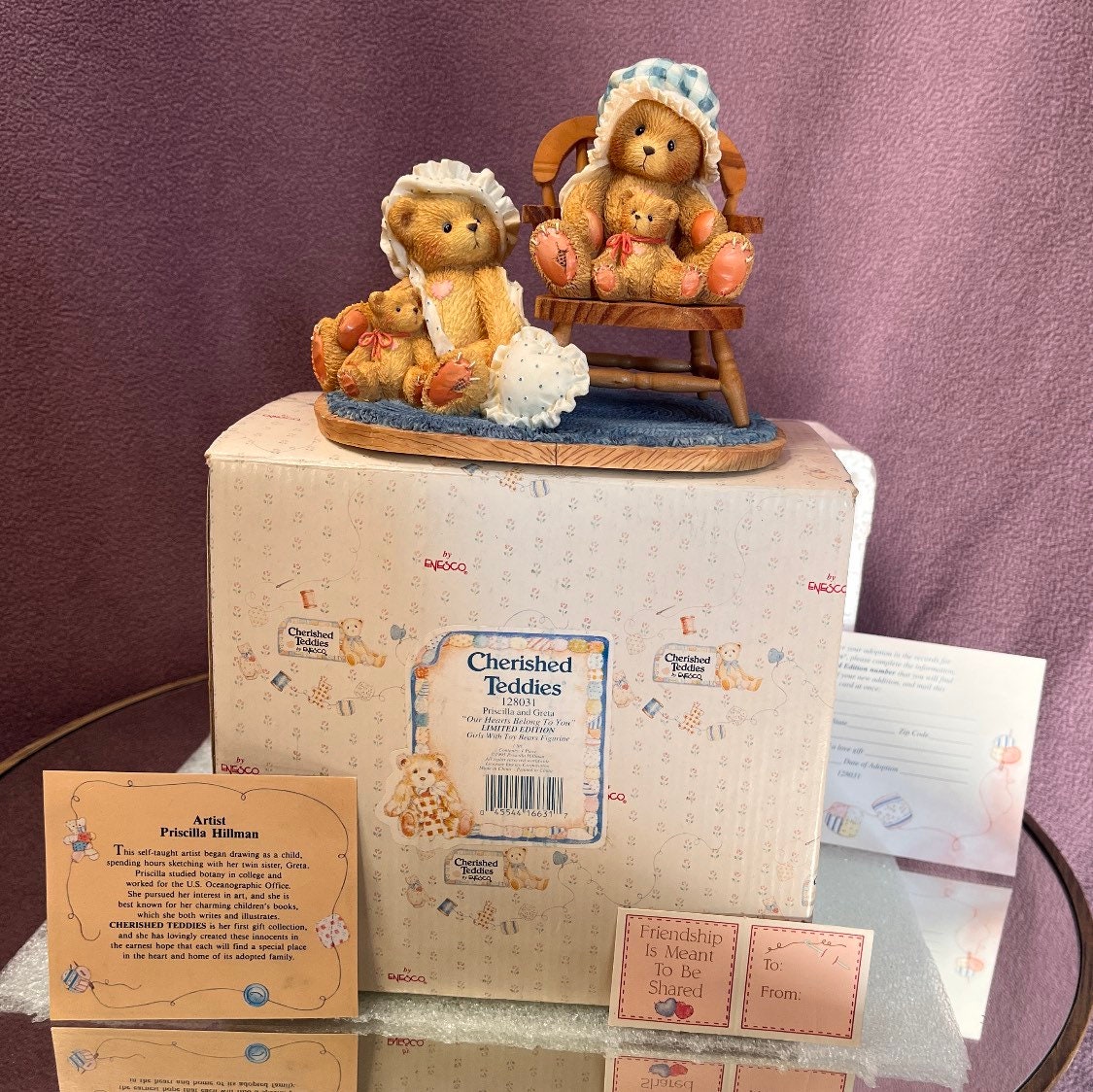 その他 Cherished Teddies 4004813 Orville Vintage CHERISHED TEDDIES Collectible Teddy Bear Figurines U