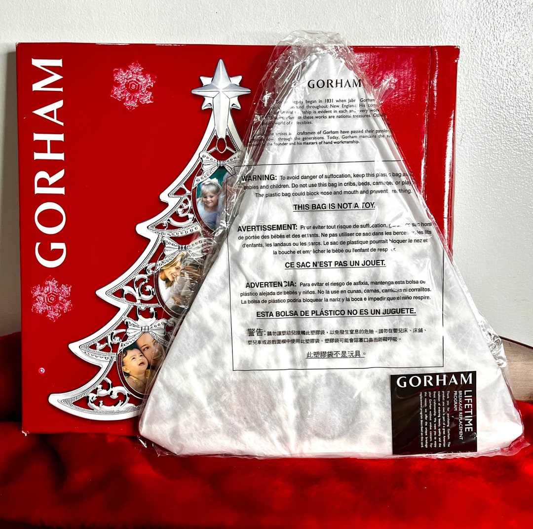 NEW Vintage Gorham Christmas Tree Photo Frame, Gorham Collage Picture