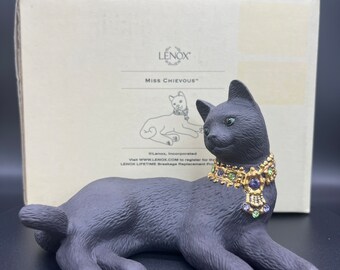 Lenox Cats Porcelain Figurines: Collectible Cat Trinket Boxes - Etsy