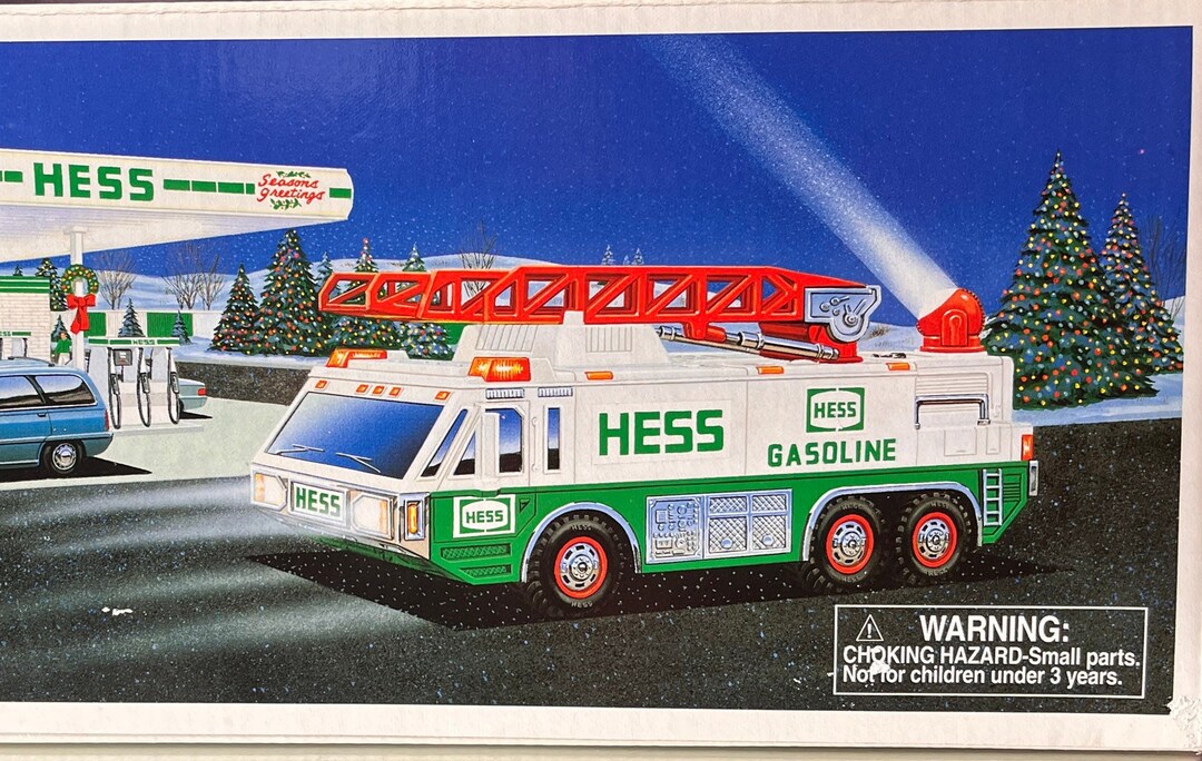 NEW 1996 ©hess Emergency Truck Collectible Toys, Hess Trucks Christmas