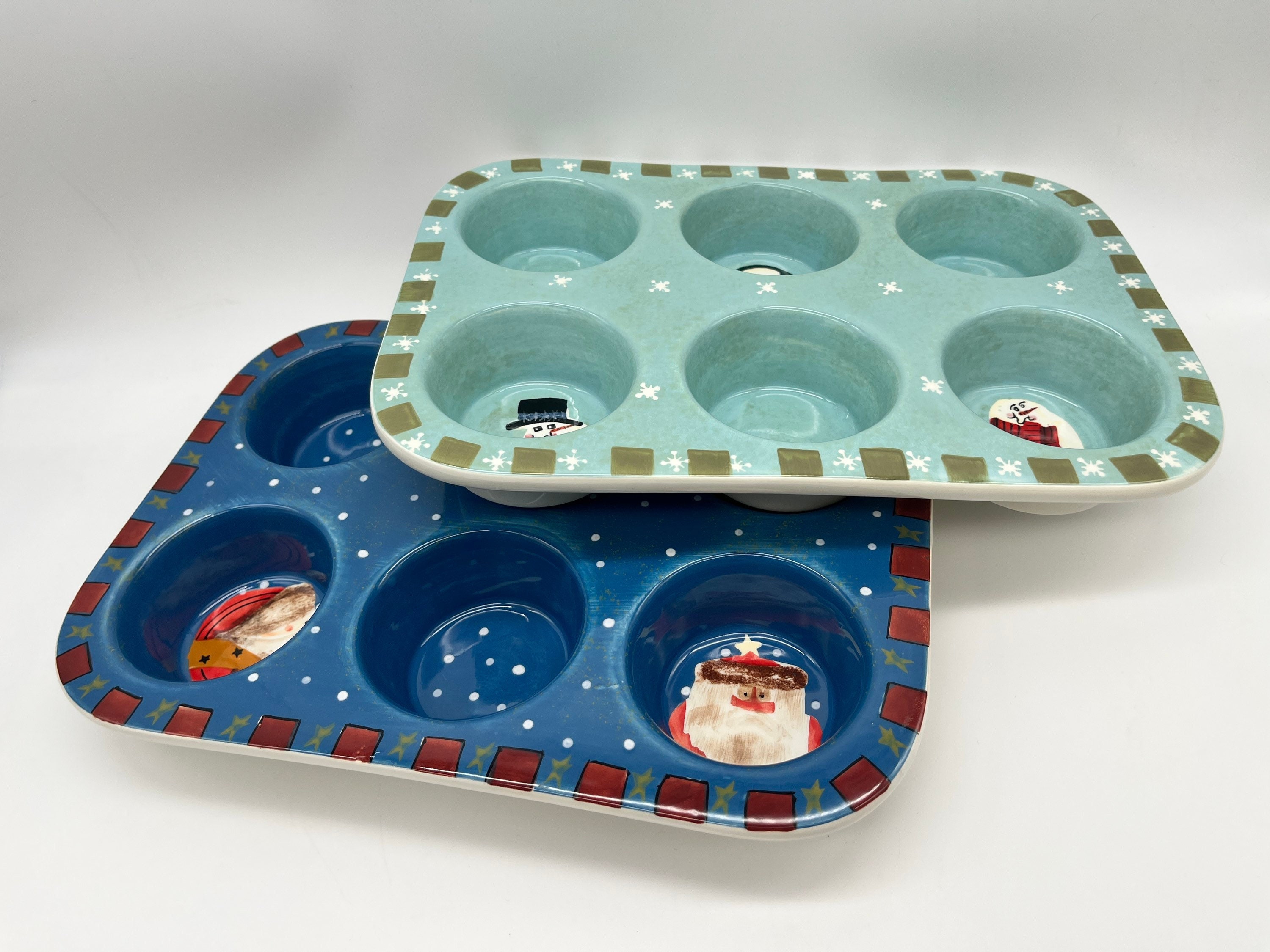 Nantucket Home Christmas Muffin Pans, Nantucket Home Holiday