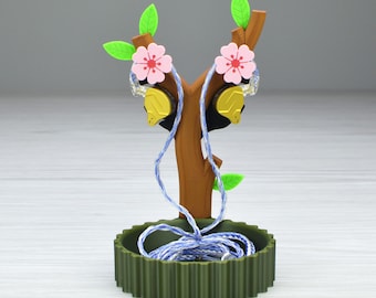Sakura IEM-standaard - kersenbloesem-oortelefoonhouder