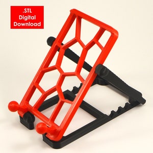 Phone holder Polygons, instant Download, stl files for 3D printing