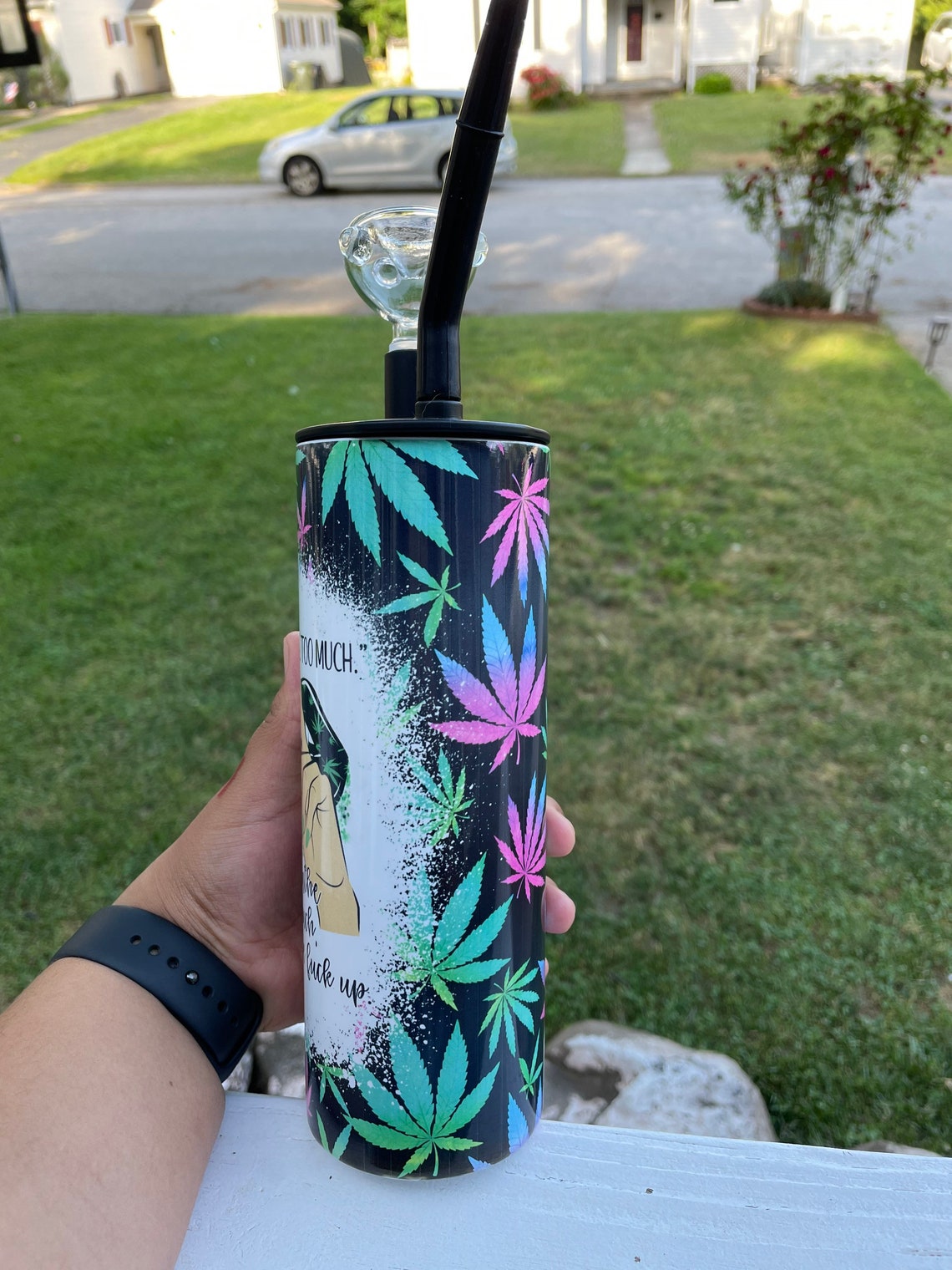 Lips Hookah Tumbler Cold Smoke Tumbler 20oz Stainless Etsy