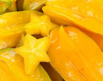 Star Fruit Seeds x30+: Organic Averrhoa Carambola