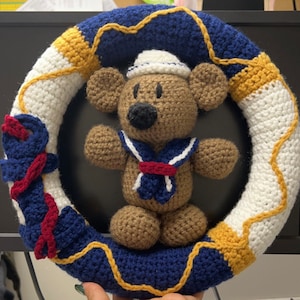 Crochet Nautical Wreath