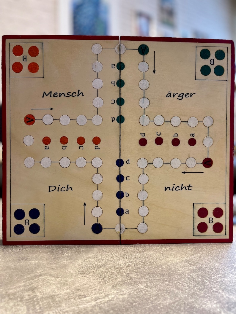 Mensch Ärger dich nicht Etsy.de