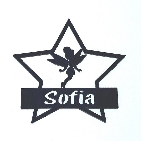 Sagoma in Polistirolo Barbie con nome personalizzabile in 3D