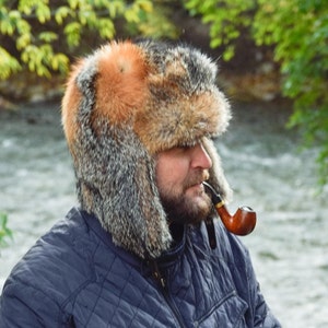 Cappello invernale in pelliccia di volpe Finn: cappello da