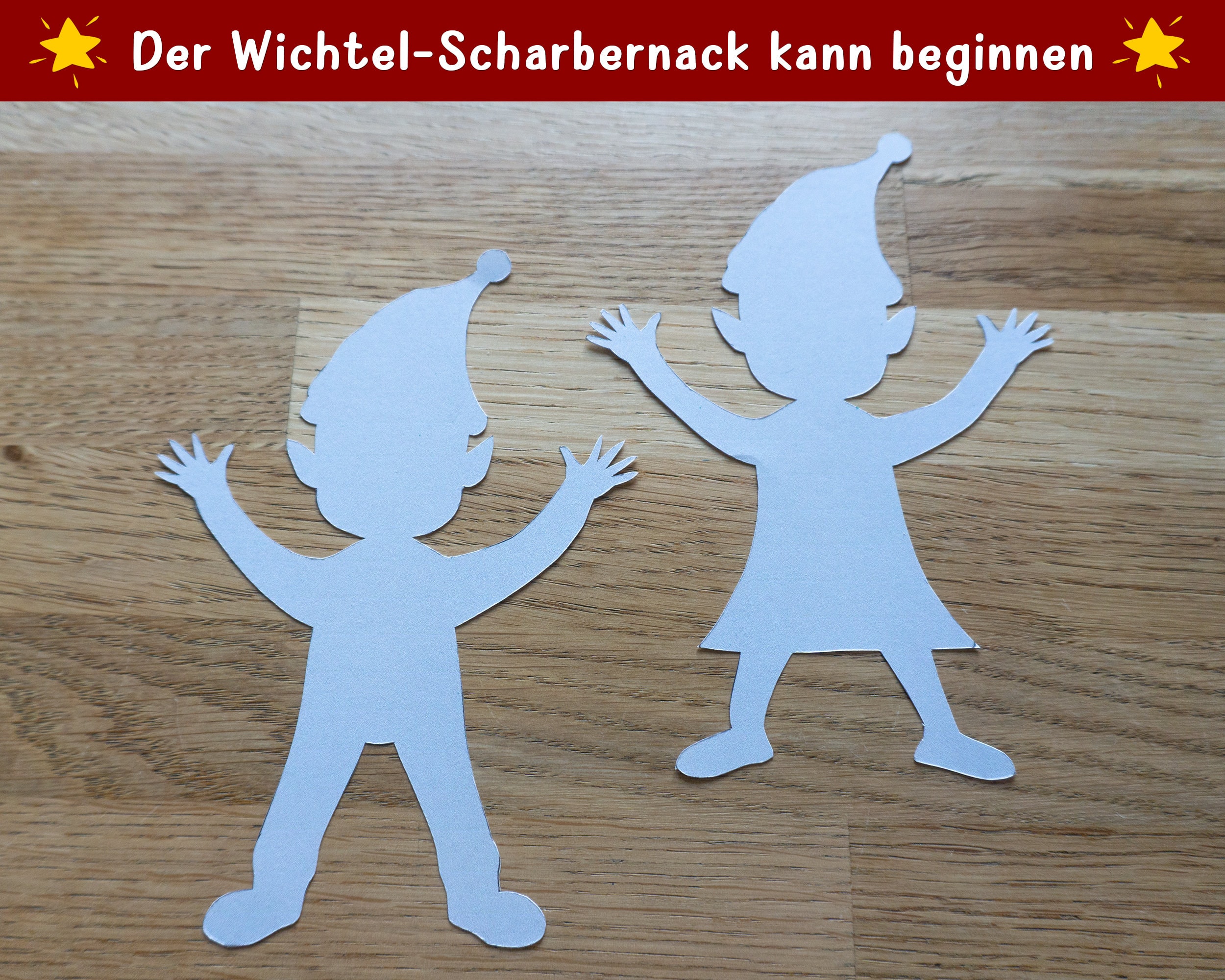Wichtel Schablone Zum Ausdrucken Perfekt Für - Etsy