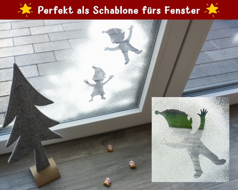 Wichtel Schablone Zum Ausdrucken Perfekt Für - Etsy UK