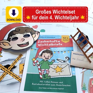 Cartas mágicas para el Amigo Invisible y muchos accesorios 4 - Cartas de último minuto para el Amigo Invisible - Paquete completo y sin preocupaciones para descargar