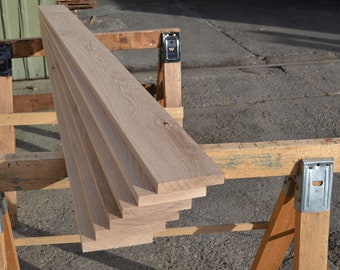 American White Oak - light character grade - 20x120mm Planed 4 sides square - 6pcs at 1.8m long