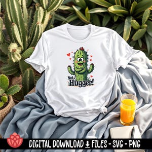 Cactus SVG Bundle, Desert Graphics, Quirky Quotes (Digital Download) image 8