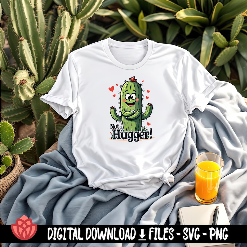 Cactus SVG Bundle, Desert Graphics, Quirky Quotes (Digital Download) image 8