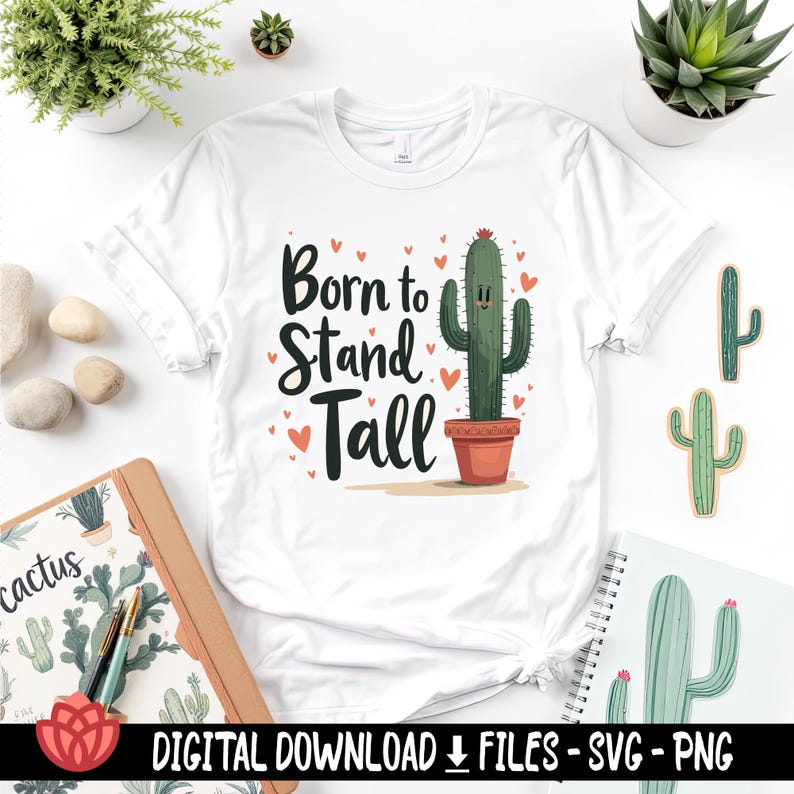 Cactus SVG Bundle, Desert Graphics, Quirky Quotes (Digital Download) image 7