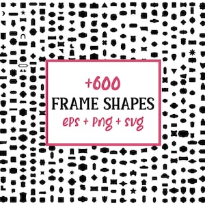 Framevormen svg bunde, Framevormen, Tags Svg, Label Svg, decoratieve frames, Frames silhouet, Tags silhouet, Label Clipart, Framevorm
