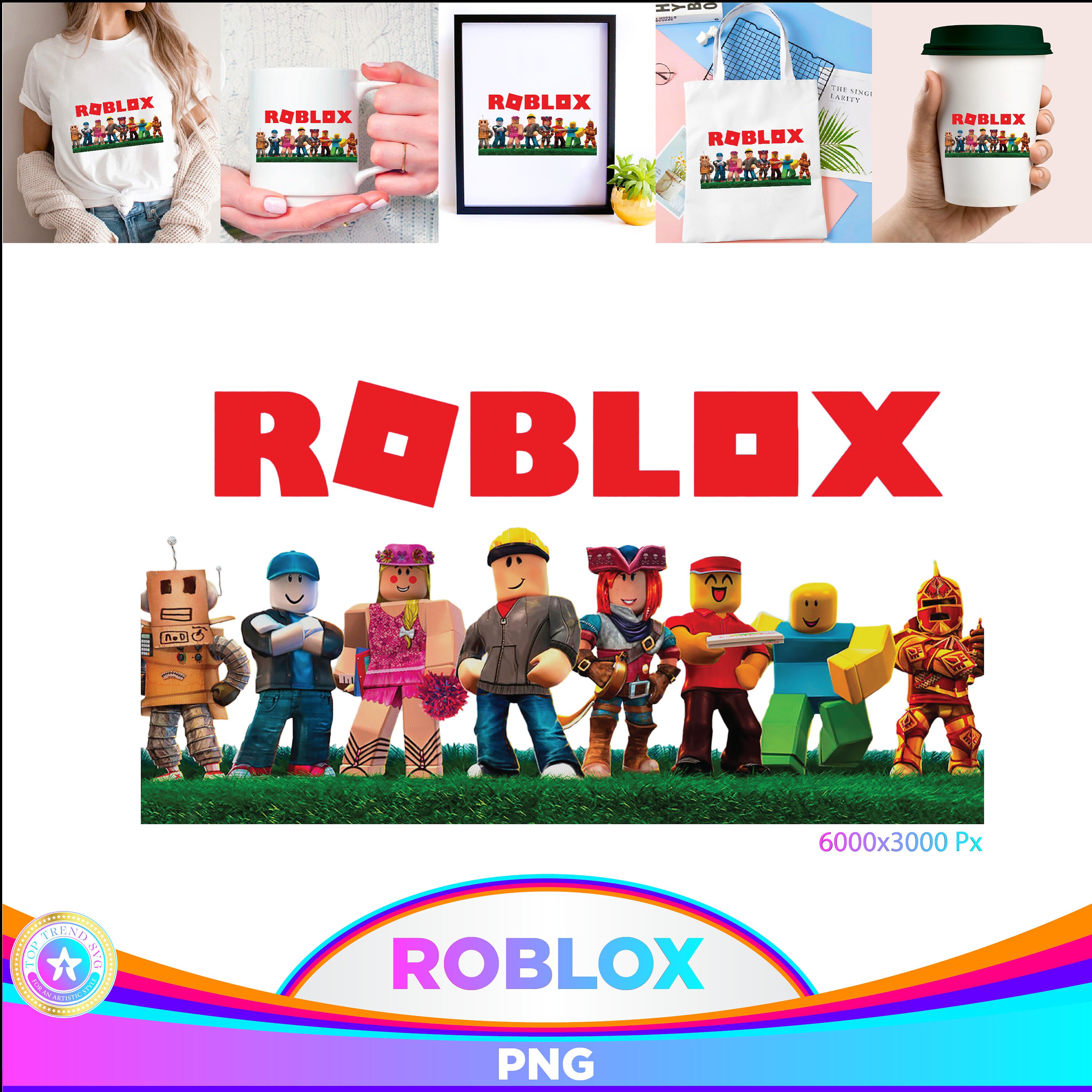 Roblox Inspired Transparent Background Images .png Instant -  Hong Kong