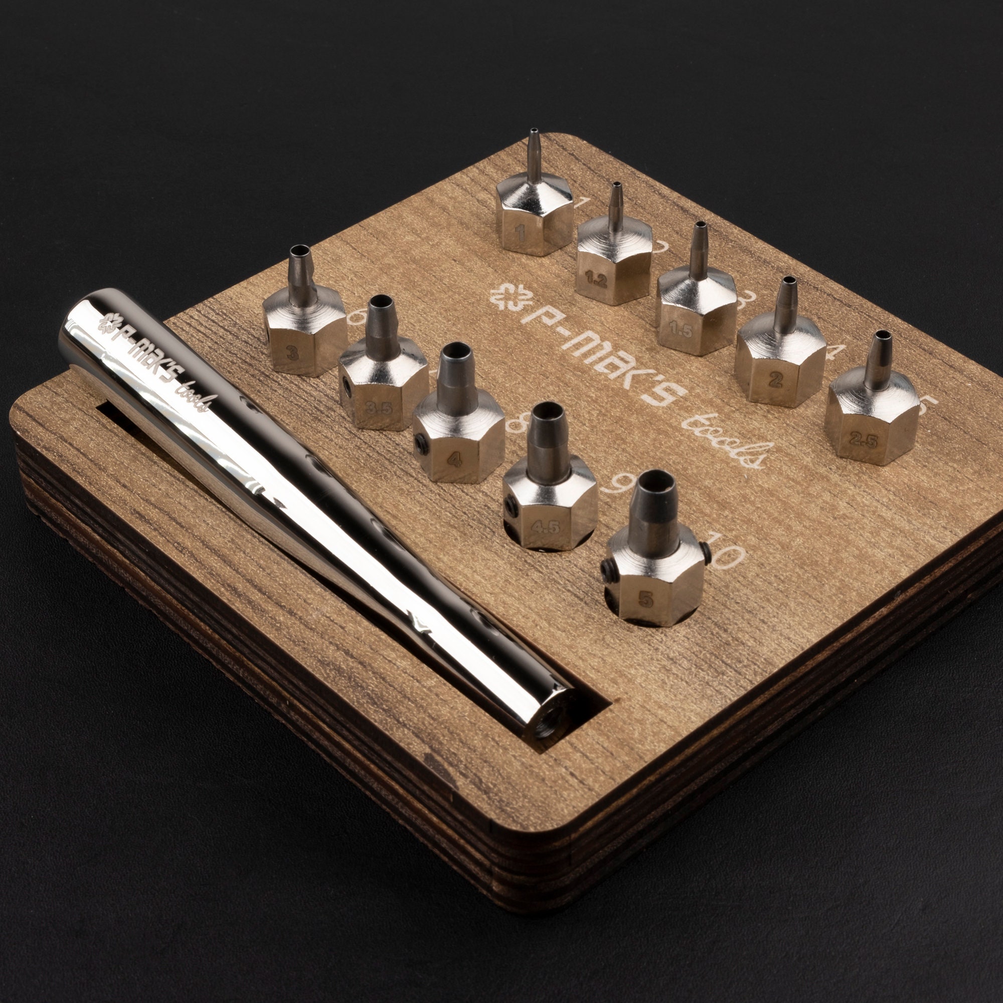 Leather Hole Puncher Set 10 Pieces Etsy