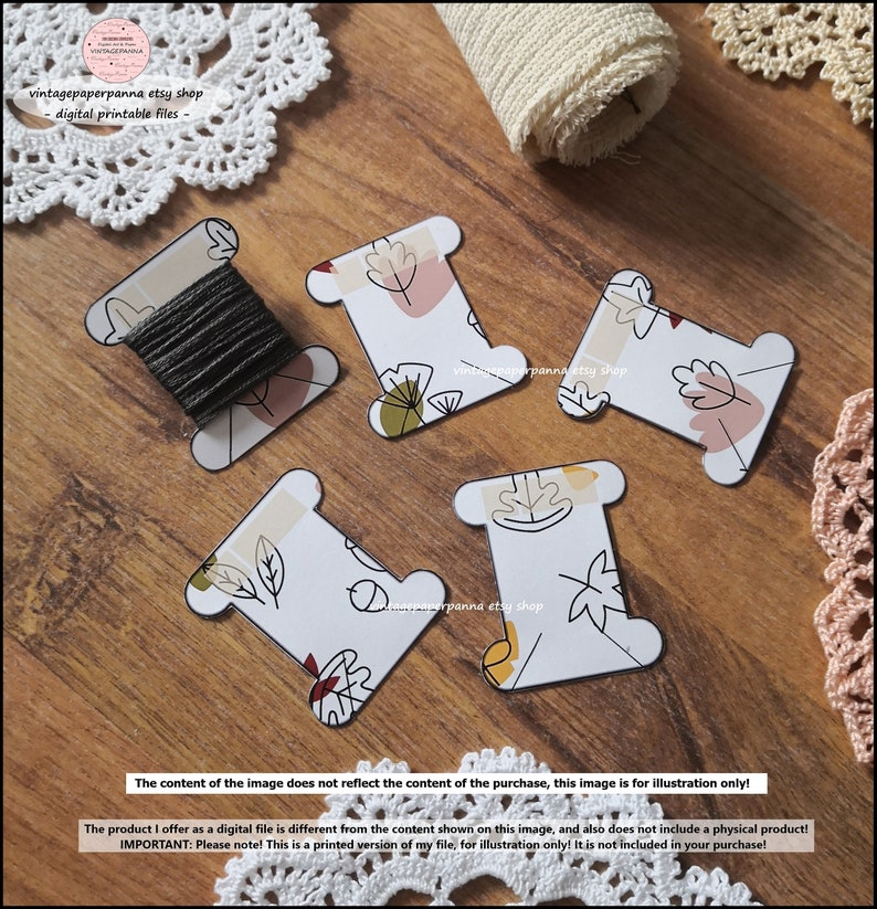 Embroidery Thread Bobbins Floss Organizer Thread Label DMC - Etsy