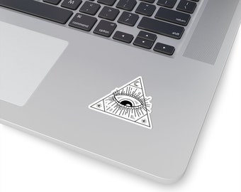 All Seeing Eye Dye Cut Sticker