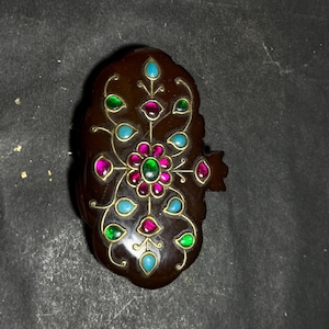 Mughal style pendant, jadau pendant