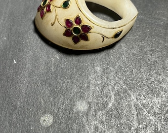 Ottoman/Mughal style archers thumb ring vintage thumb ring