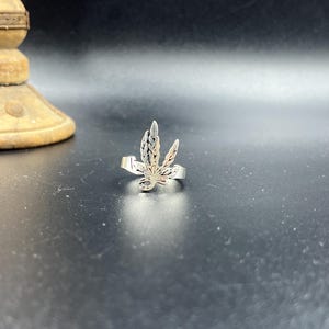 Sterling Silver Ring, Flower Ring,  Adjustable Ring, Midi Ring , boho ring stackable rings, bohemian, silver ring gift for her, brass ring