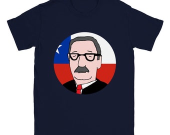 Salvador Allende Cartoon Shirt - Chilean Socialist